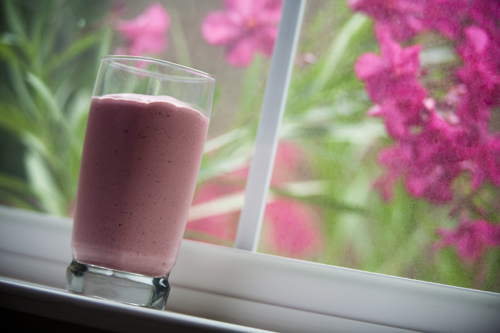  Raspberries and Cream Breakfast Smoothie photo