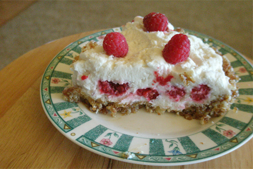 Raspberry Coconut Cream Pie photo