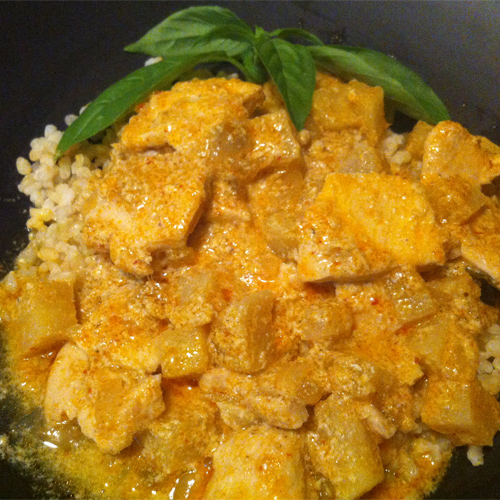 Red Coconut Curry Recipe photo