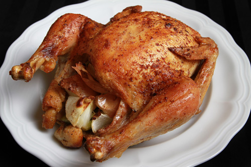 Roast Chicken with Coconut Oil recipe photo