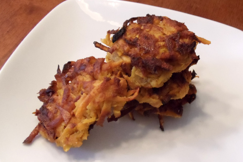 Sweet Potato Latkes Recipe photo