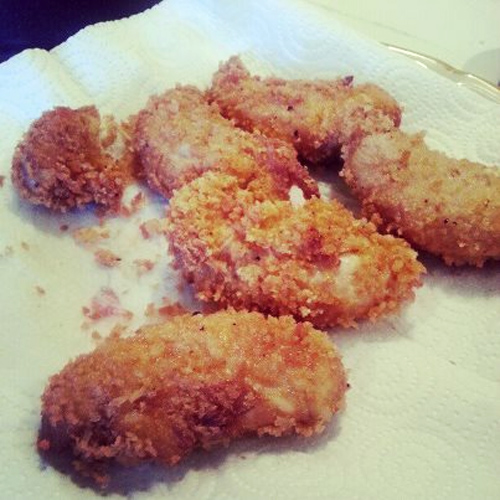 Sweet Tea Fried Chicken Tenders with Coconut Oil Recipe photo