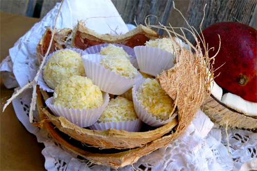 Tropical Cheesecake Truffles photo