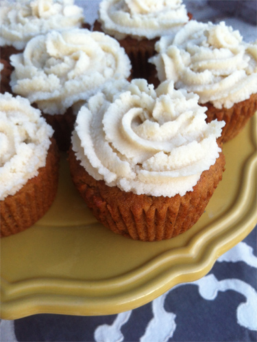Vanilla Chai Cupcakes with Coconut Cream Frosting Recipe photo