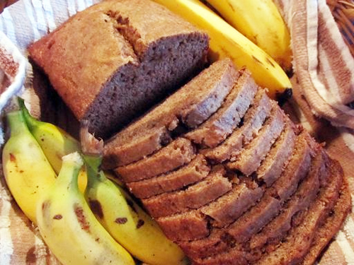 Whole Wheat Coconut Oil Banana Bread recipe photo