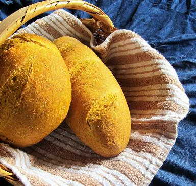 Whole Wheat Sourdough Red Palm Oil Bread recipe photo