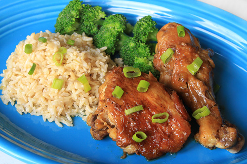 Chicken Adobo with organic coconut oil and coconut water vinegar recipe photo