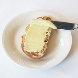 Coconut Mayonnaise spread on bread