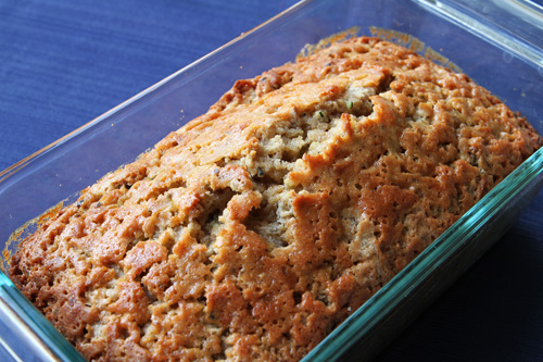 Spiced Zucchini Bread with Coconut Oil recipe photo