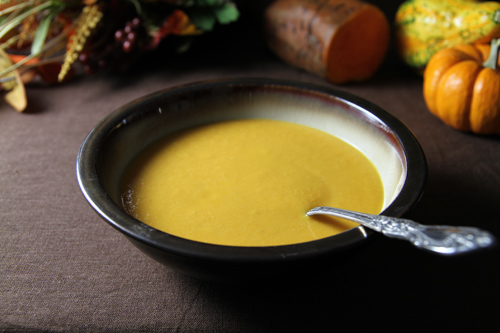 Sweet Potato Coconut Peanut Butter Soup recipe photo