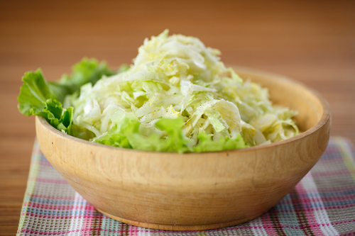 Coconut, Napa Cabbage Salad