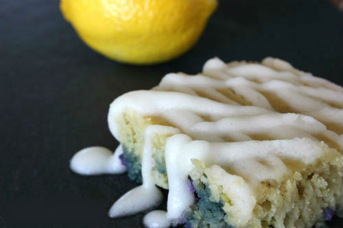 Lemon, Blueberry Breakfast Bars