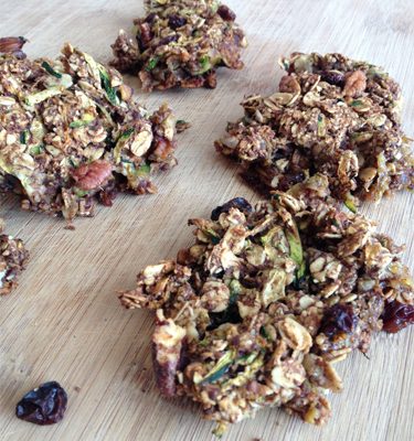 Zucchini, Oat Bars