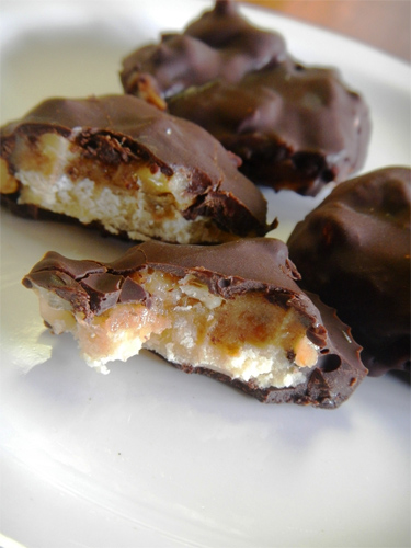 Chocolate, Coconut, Walnut Candy – Real Food Candy
