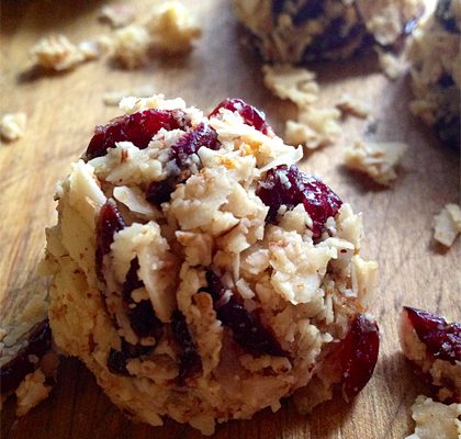 Clementine, Cranberry Coconut Macaroons