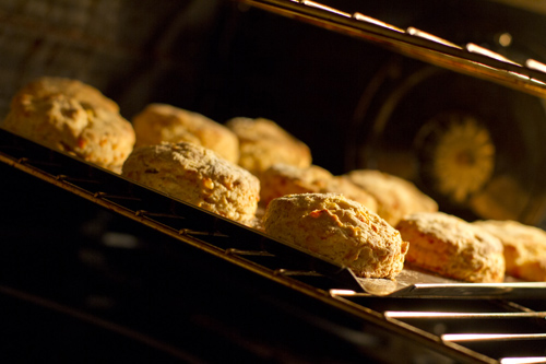 Cheesy Einkorn Biscuits