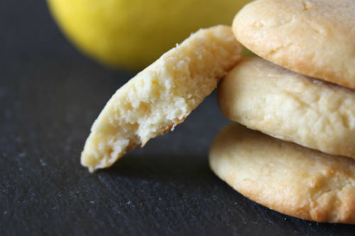 Flourless Coconut Lemon Cookies