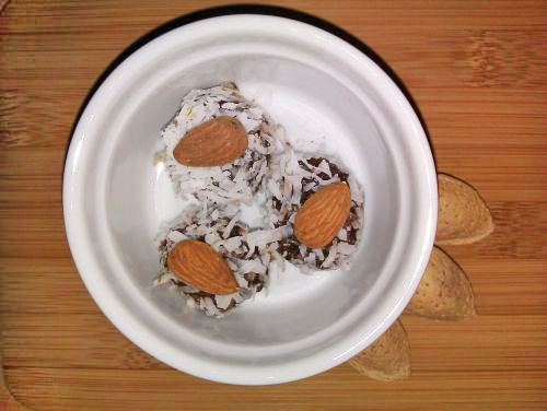 Almond, Coconut Treats