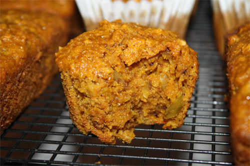 Carrot-Apple, Fall Muffins