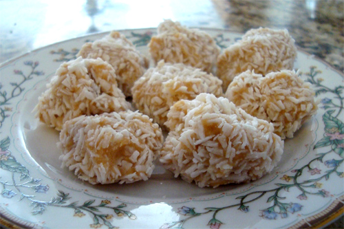 Coconut, Peanut Butter Balls