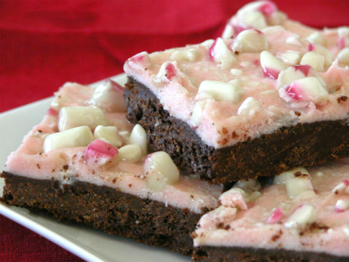 Gluten-Free, Chocolate, Peppermint Cookie Bars