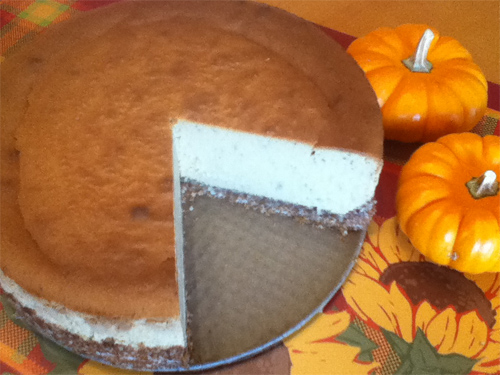 Gluten-Free, Coconut Cream Pumpkin Cheesecake