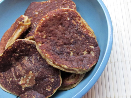 High Protein and Fiber Pancakes
