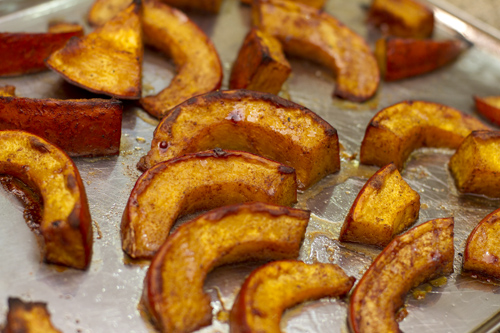 Maple, Cinnamon Roasted Pumpkin