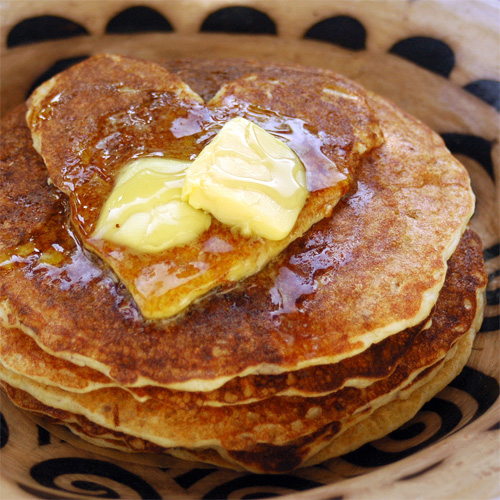 Oatmeal, Cinnamon, Raisin Pancakes