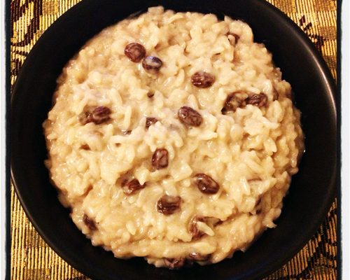 Puerto Rican Style Rice Pudding