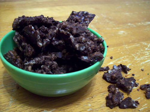 Quick, Gluten-Free, Peppermint Crunch Candy