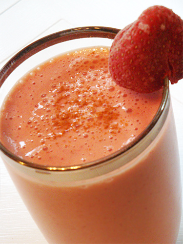 Strawberry Coconut Bliss Smoothie