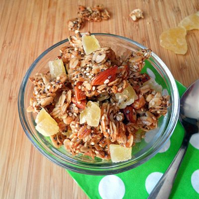 Tropical Coconut Oil Granola