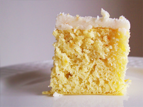 Gluten-Free, Coconut Flour Orange Cake with Coconut Oil Frosting