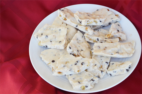 Coconut Butter Candy Bark