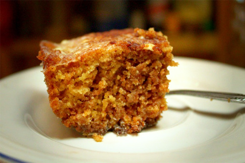 Gluten-Free, Coconut, Cinnamon Roll Cake