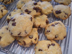 Gluten-Free, Coconut Flour, Chocolate Chip Cookies