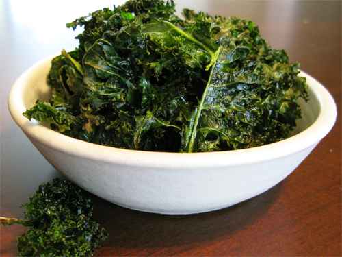 Kale Chips (Using Coconut Oil)