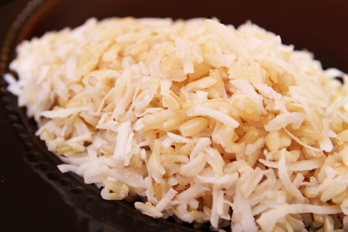 Triple Coconut Rice