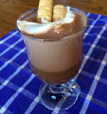Dairy-Free, S’mores Coffee with Maple, Marshmallow Cream