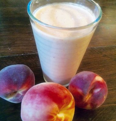 Peaches and Cream, Dairy-Free Smoothie