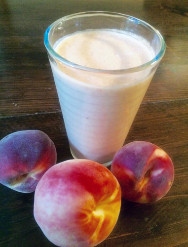 Peaches and Cream, Dairy-Free Smoothie