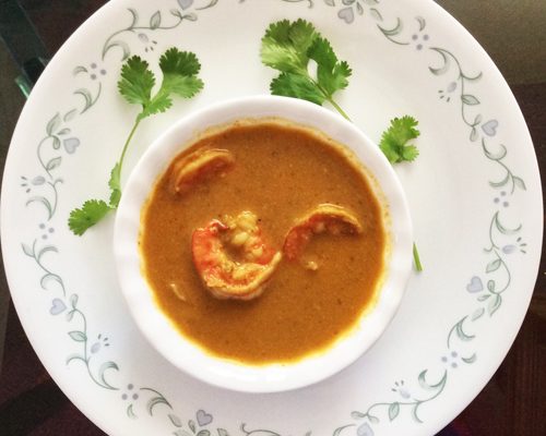 Indian, Coconut Prawn Curry