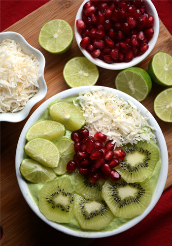 Key Lime Pie and Coconut Smoothie Bowl