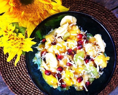 Tropical Fruit Salad with Coconut