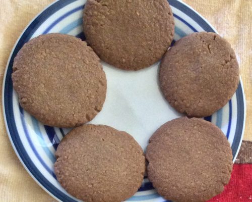 Whole Wheat, Coconut Cookies