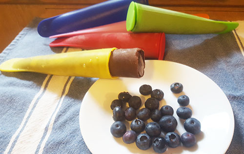 Maple, Chocolate Pudding Pops