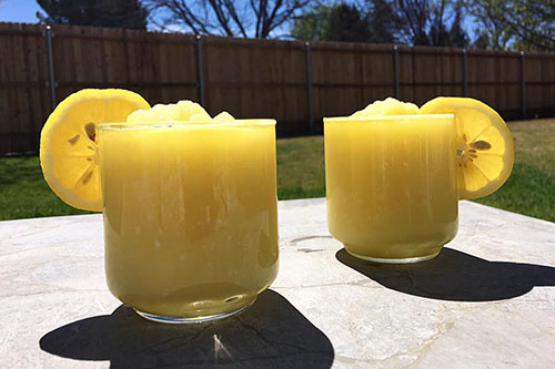 Creamy, Turmeric Lemonade