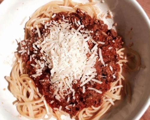 Grass-Fed Beef Spaghetti